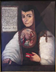 Painting of Sor Juana Inés
